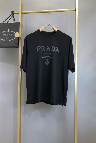 PRADA COTTON T-SHIRT BLACK – PT008