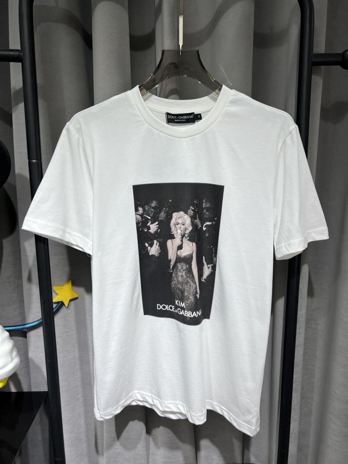 DOLCE & GABBANA CIAO KIM ICE CREAM-PRINT T-SHIRT – DT013