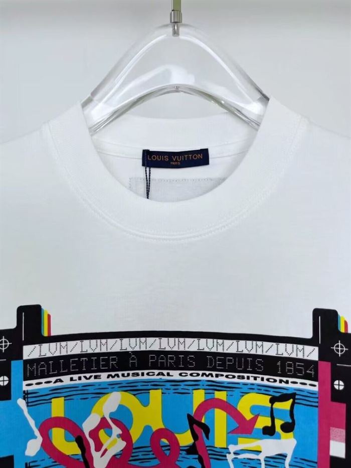 LOUIS VUITTON LV JAZZ FLYERS SHORT-SLEEVED T-SHIRT – LVTS068