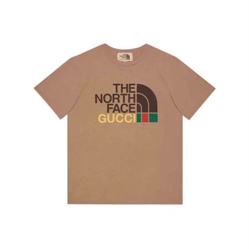THE NORTH FACE X GUCCI T-SHIRT IN CAMEL – GGS011