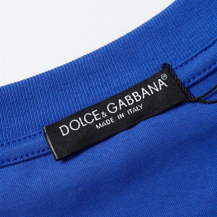 DOLCE & GABBANA COTTON T-SHIRT WITH DG MILANO PRINT – DT011
