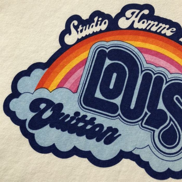 LOUIS VUITTON RAINBOW PRINTED T-SHIRT – LVTS036