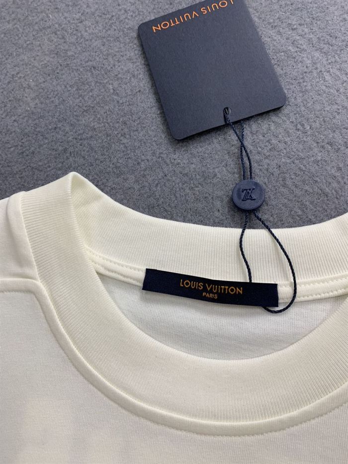 LOUIS VUITTON LV X NBA FRONT-AND-BACK LETTERS PRINT T-SHIRT – LVTS020