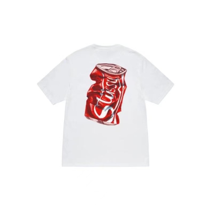 STUSSY COLA TEE WHITE