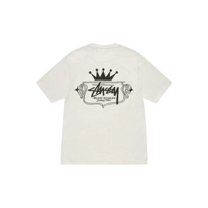 STUSSY 1980 CROWN TEE BEIGE