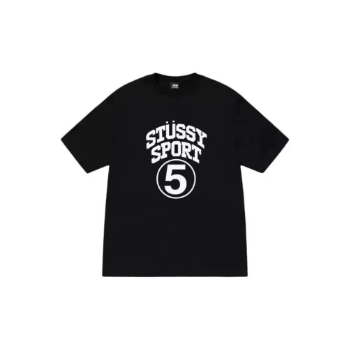 STUSSY NO.5 TEE BLACK