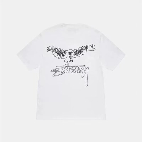 STUSSY EAGLE PRINT TEE WHITE