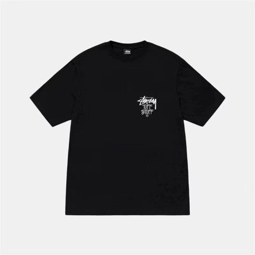 STUSSY FILE CLAMP TEE BLACK