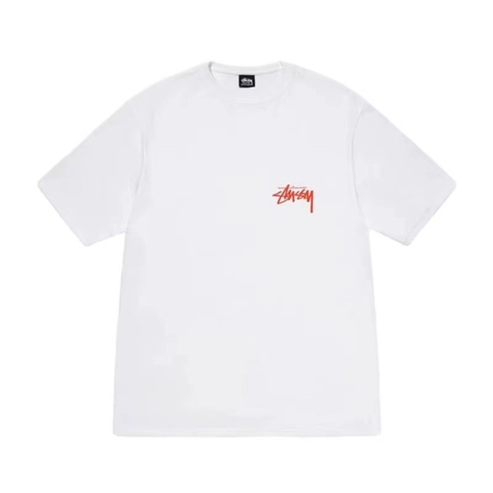 STUSSY SCORPION TEE WHITE