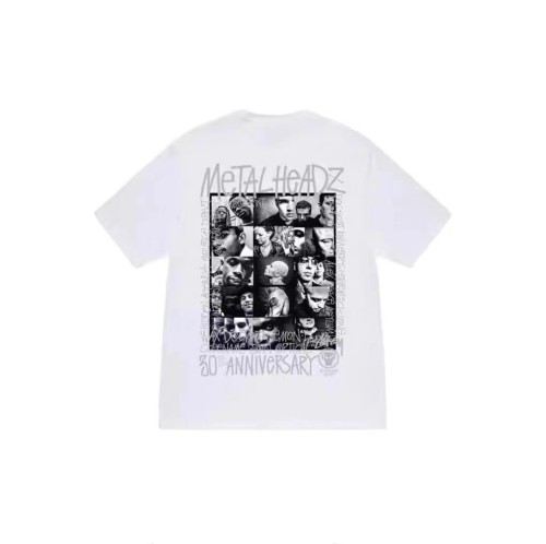 STUSSY BAND TEE WHITE