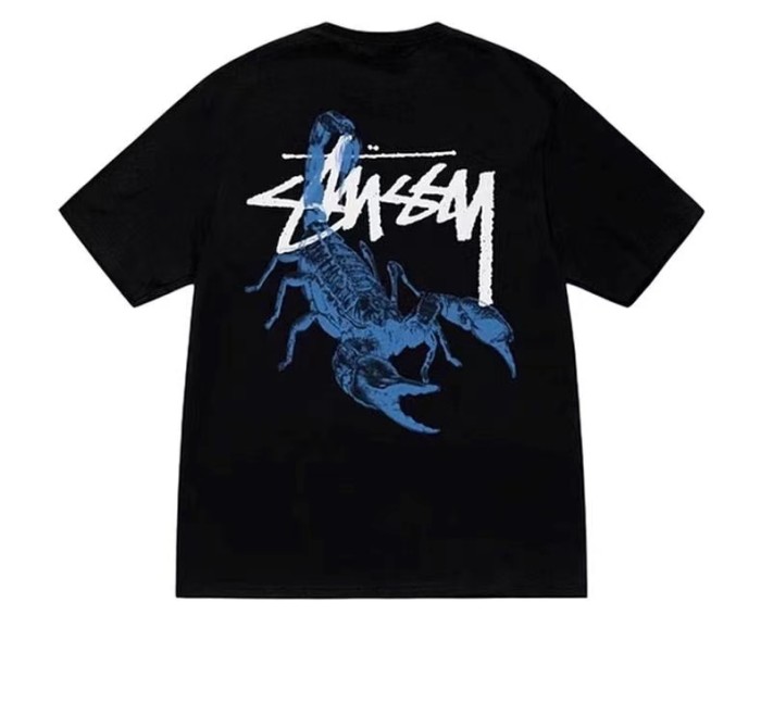 STUSSY SCORPION TEE BLACK