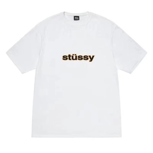 STUSSY BIG LOGO TEE WHITE