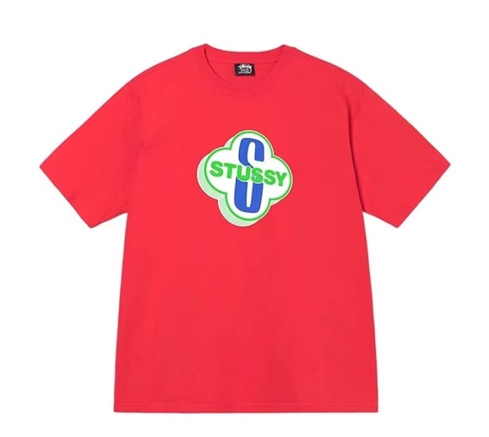 STUSSY MOTEL TEE RED