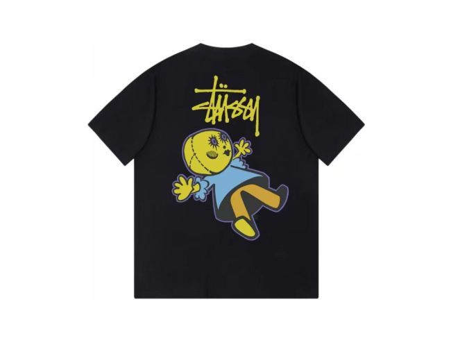 STUSSY DOLL TEE BLACK