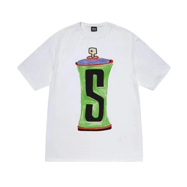 STUSSY GRAFFITI JAR TEE WHITE