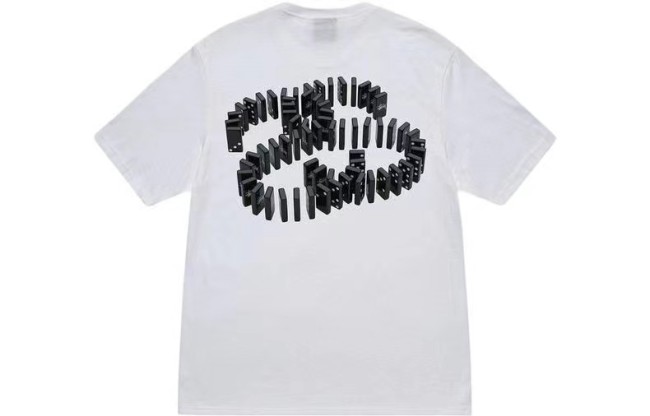 STUSSY DOMINO'S TEE WHITE