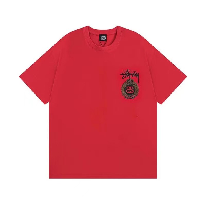 STUSSY WREATH TEE RED