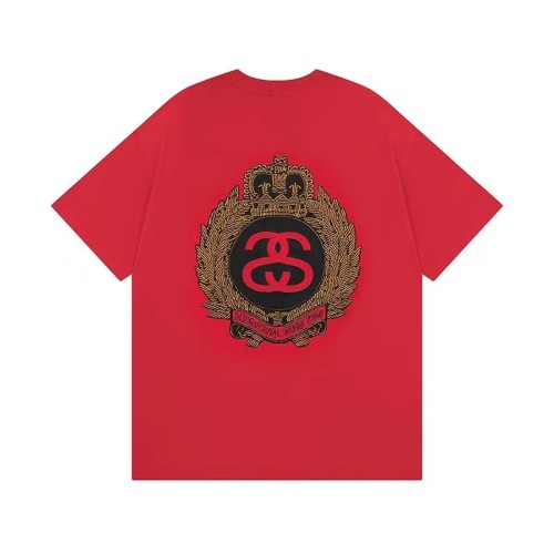 STUSSY WREATH TEE RED