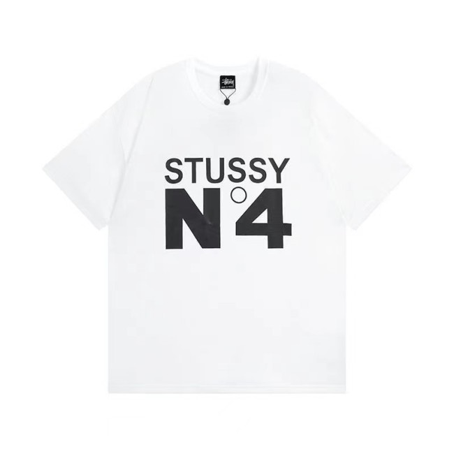 STUSSY CLASSIC N4 TEE WHITE
