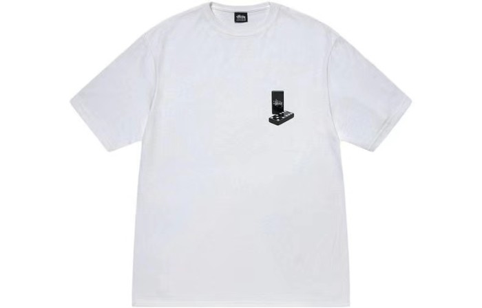 STUSSY DOMINO'S TEE WHITE