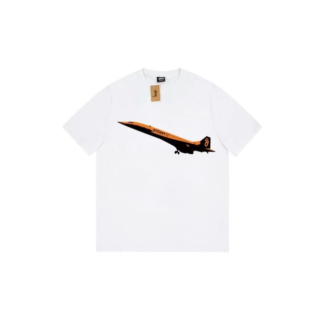 STUSSY PLANE TEE WHITE