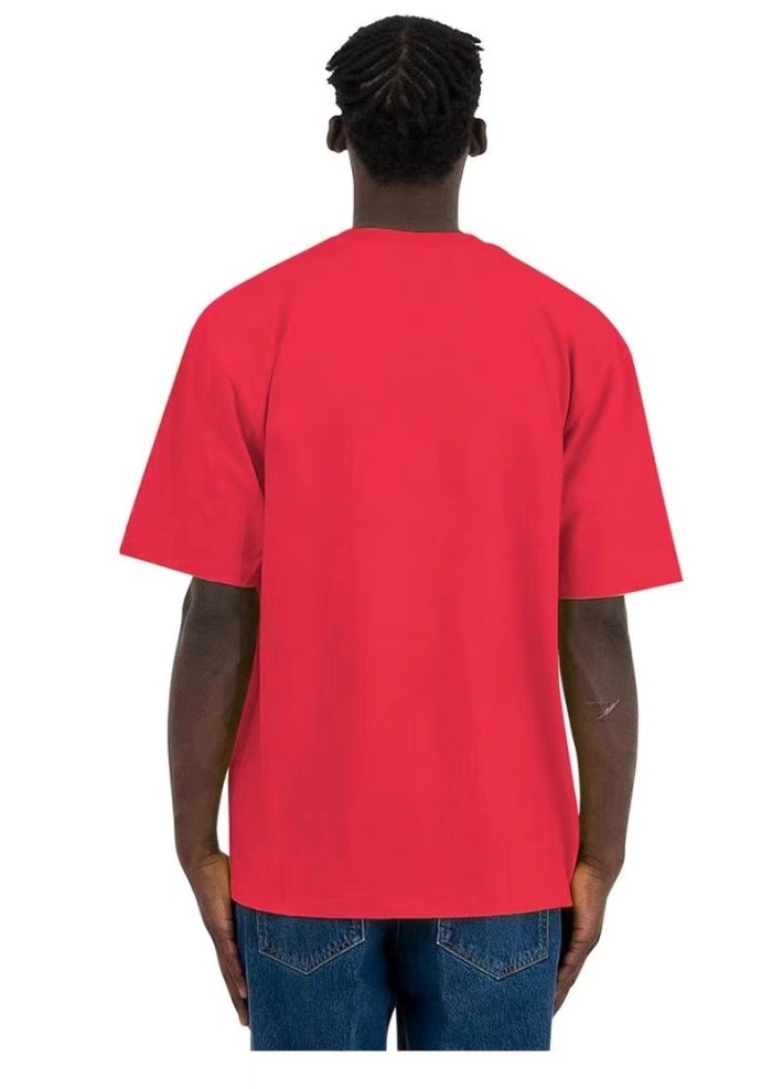 STUSSY OVAL TEE RED