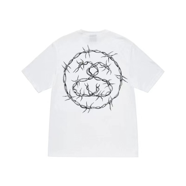 STUSSY THORNS TEE WHITE