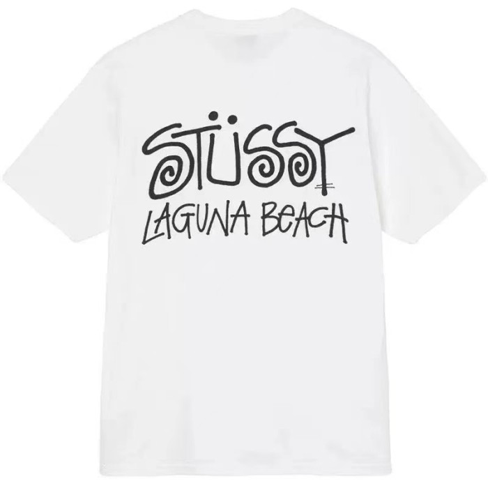 STUSSY LAGUNA BEACH TEE WHITE