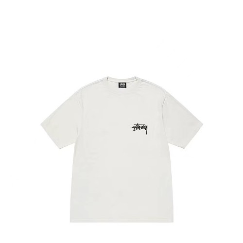 STUSSY DAILY LIFE PRINT TEE WHITE