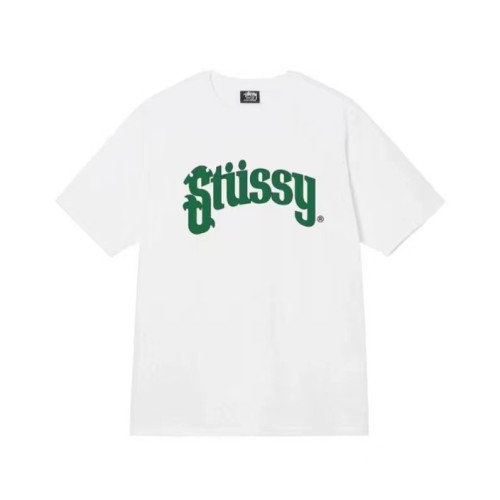 STUSSY LOGO PRINT TEE WHITE