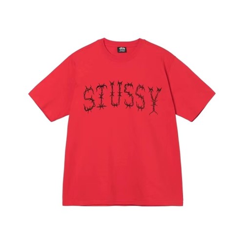 STUSSY THORNS TEE RED