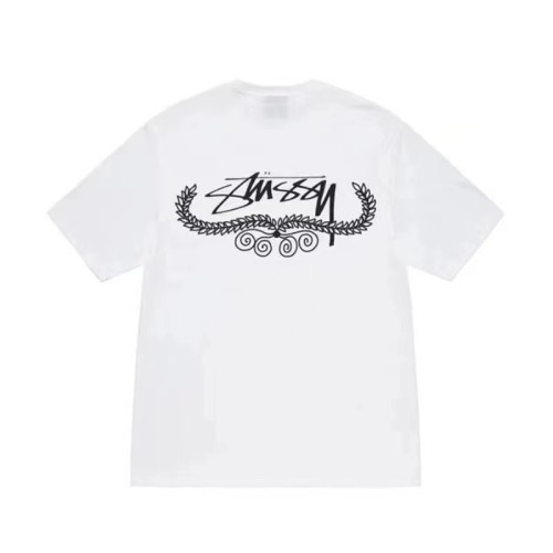 STUSSY WREATH TEE WHITE