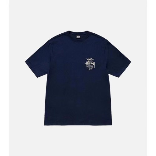 STUSSY CROWN TEE NAVY