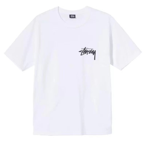 STUSSY WORK SHOP TEE WHITE