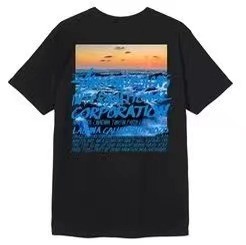 STUSSY SUNNY TEE BLACK