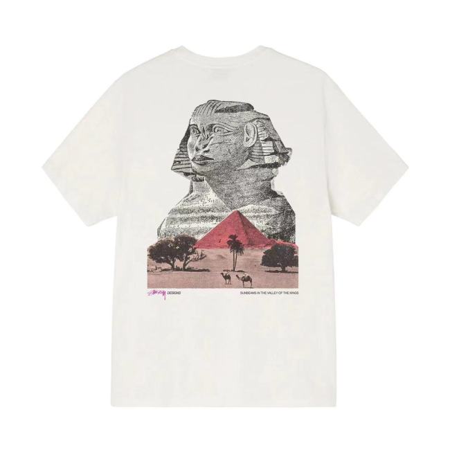 STUSSY SPHINX TEE WHITE