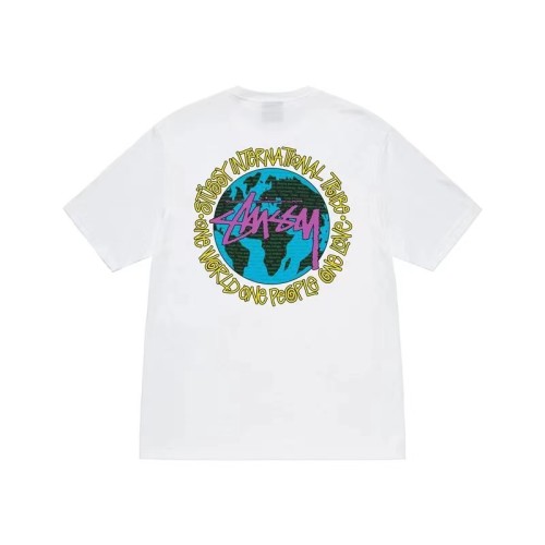 STUSSY NEW WORLD TEE WHITE