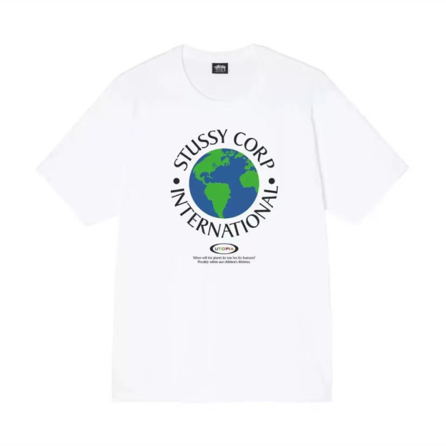 STUSSY EARTH TEE WHITE