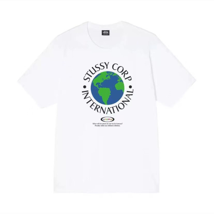 STUSSY EARTH TEE WHITE