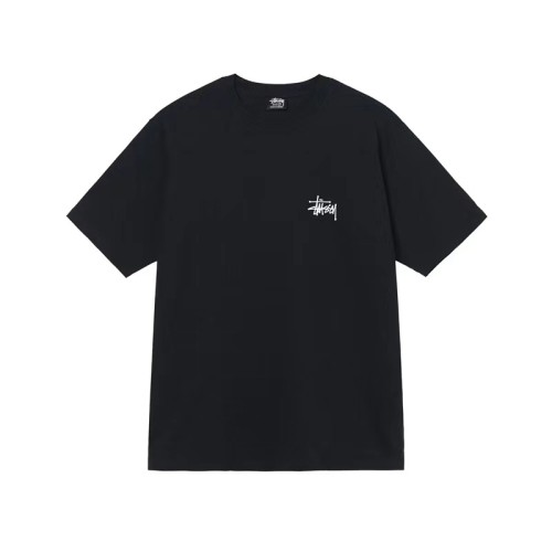 STUSSY DOG PRINT TEE BLACK