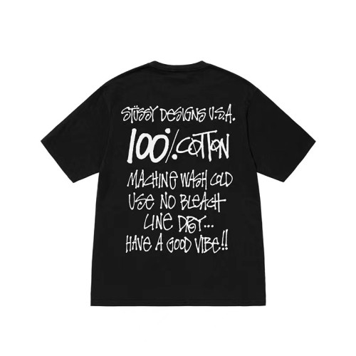 STUSSY 100% CREATIVE TEE BLACK