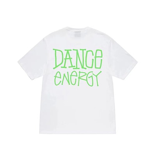 STUSSY DANCE ENERGY TEE WHITE