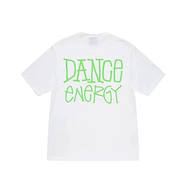 STUSSY DANCE ENERGY TEE WHITE