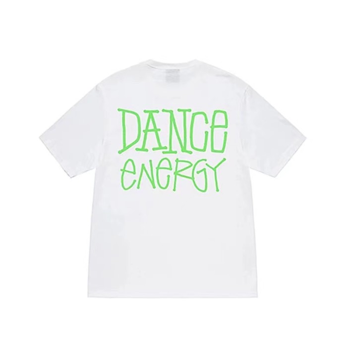 STUSSY DANCE ENERGY TEE WHITE