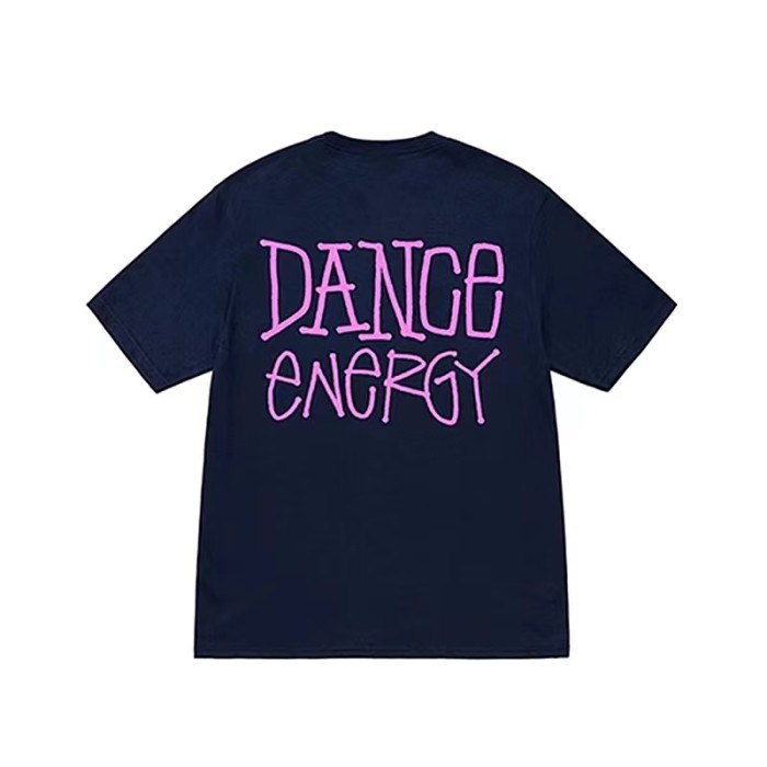 STUSSY DANCE ENERGY TEE NAVY