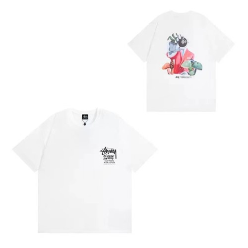 STUSSY MUSHROOM PRINT TEE WHITE