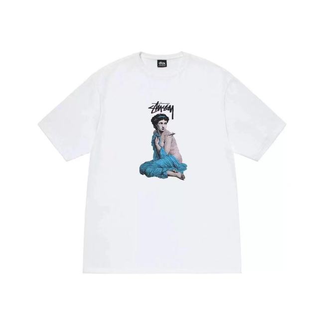STUSSY MISS ROME TEE WHITE