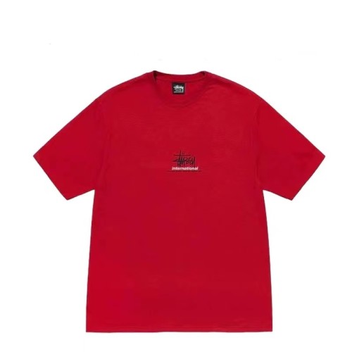 STUSSY INTERNATIONAL TEE RED