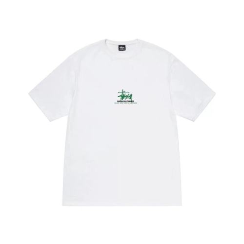 STUSSY INTERNATIONAL TEE WHITE