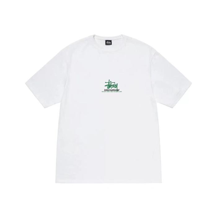 STUSSY INTERNATIONAL TEE WHITE